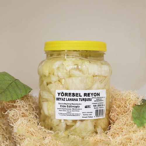 Beyaz Lahana Turşusu  2000gr